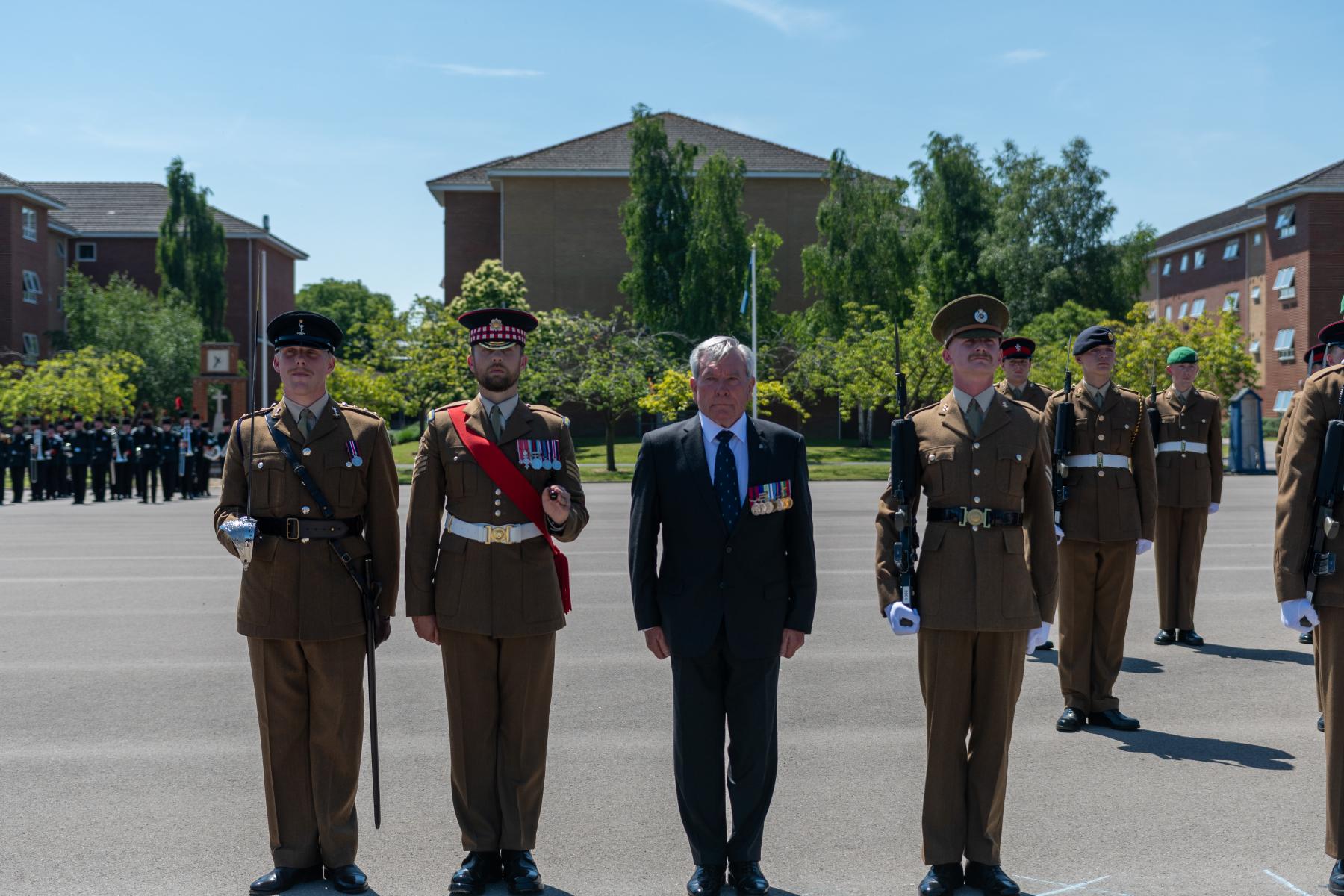 1 (Fowler) Squadron Final Pass Off Parade at Pirbright